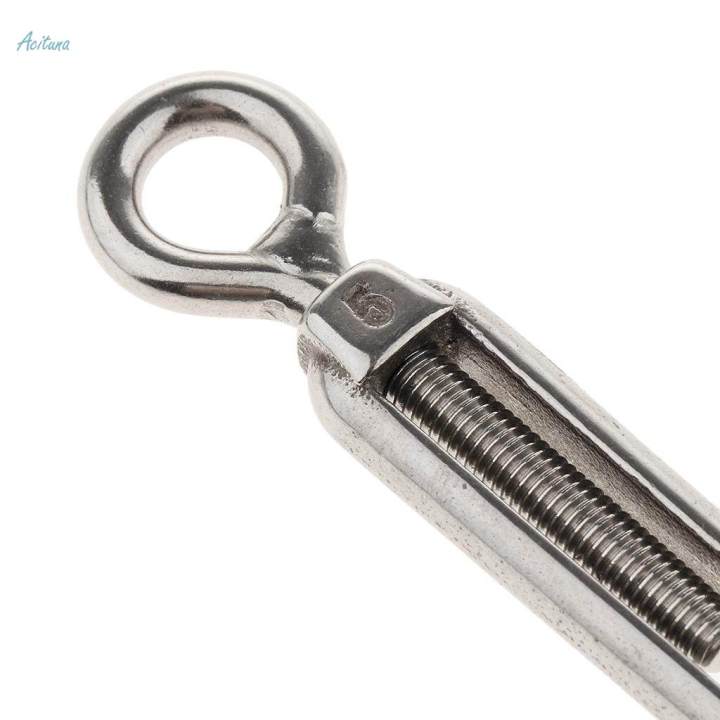 Wire Rope Tensioner Rigging Stainless Steel Turnbuckle Wire Rope Tensioner Rigging Screw M5 | Daraz.lk