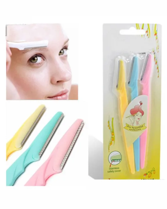 Tinkle%203%20PCS%20Eyebrow%20or%20Face%20Hair%20Removal%20Safety%20Razors%20Trimmer%20Shaper%20Shaver%20-%20Image%203