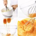 Egg Beater Stainless Steel Egg Beaters Hand Whisk Mixer Stirring Tool Egg Cream Mixer Stirrer Sauce Beater Best. 