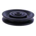 90mm Diameter Nylon Bearing Pulley Wheel Cable Gym Fitness Equipment Part Moyao. 