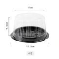 10 Birthday Cake Packing Box Transparent Thickening Suitable for 3 Inch 4 Inch 6 Inch 8 Inch. 