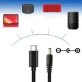 USB C Type C PD to 9V 12V 15V 20V 5.5x2.1mm Power Supply Cable for Wireless Router Laptop LED Strip Speaker CCTV Camera. 