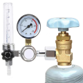 Gas Pressure Reducer Reducing Valve Steel Cylinder Gas Cylinder Pressure Reducing Valve 0-25Mpa Arc Welding Gas Meter. 
