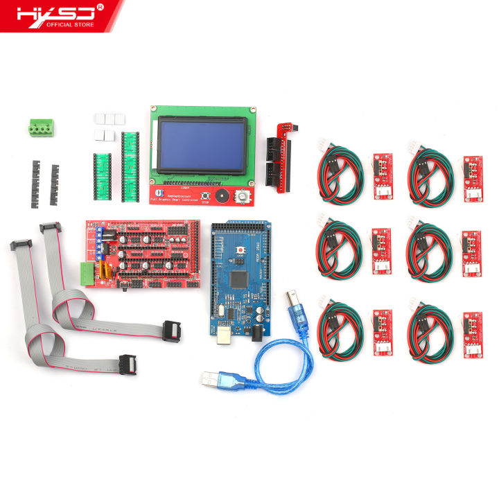 HXSJ Cnc 3D Prin-Ter Controller Kit With Ramps 1.4 Controller 2560