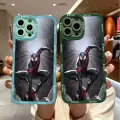 UCUC for Xiaomi Mi 11T Pro Spider-Man Soft Rubber New Cell Phone Tube Fully Wrapped Shock Protection Camera Case Design. 