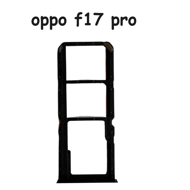OPPO f17 pro  SIM Card Tray SIM Card Tray  Micro SD Card Tray Black