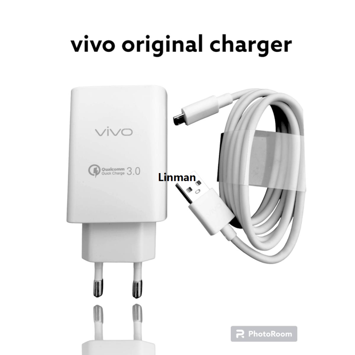 Linman Vivo_ 66w Flash charger Original Vivo_ Dual Engine charger for Vivo_V20 Se V19 V20 V 23 V23e V21 V21e V17 Pro X50 Pro X60 Fast Flash Charging Dual Engine Charging Charge