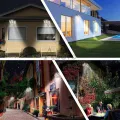 Auoyo Foldable COB Solar Light Outdoor Garden Decoration Smart Motion Sensor Waterproof Lighting Street Wall Lamps. 