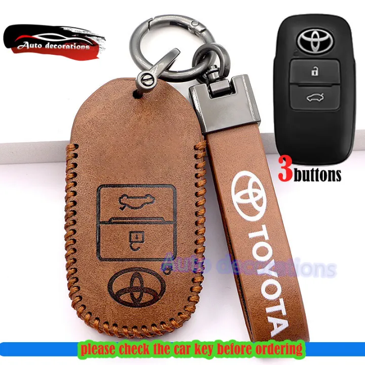 Toyota%20Veloz%20Yaris%20Raize%20Avanza%20Vios%20car%20key%20case%20genuine%20leather%20key%20cover%20Toyota%20keychain%20-%20Image%209
