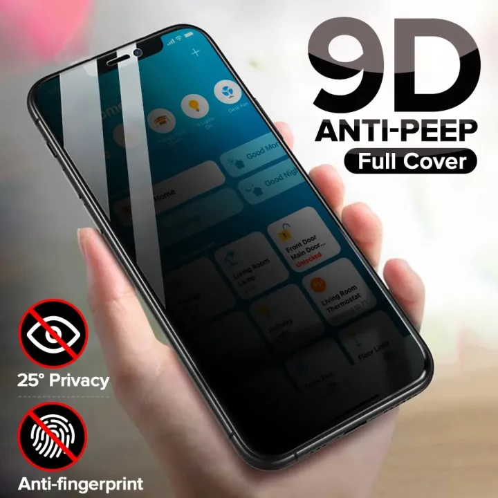Anti Spy Screen Protector For Xiaomi Redmi Note 11 12 Pro 10 9 8 11 Lite 5G Ne 11T Poco X5 X3 9s 10s 9A 10A 10C Tempered Glass