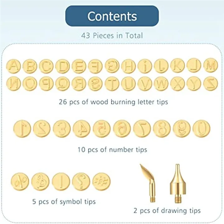 43%20PCS%20Wood%20Burning%20Tip%20Set%20Including%20Letter%20Number%20Symbol%20Wood%20Burning%20Tip%20Gold%20for%20DIY%20Embossing%20and%20Carving%20Crafts%20-%20Image%205