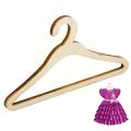 Kids Clothes Hanger Portable All Wooden 12cm Hangers Children Coats Hanger Windproof Display Organizer For Baby Clothing U7o0. 
