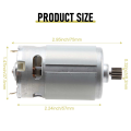 RS550 DC Motor 8.2mm 14 Teeth Gear Mini Motor. 