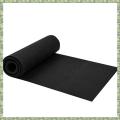 Sptrry12x80 Inch Fabric Planter Liner Roll Non Woven Plant Felt Liner Roll Black Liners Roll Alternative Coconut Liner. 