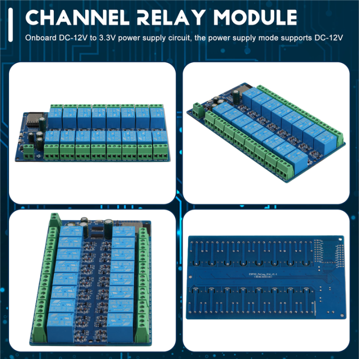 16%20Channel%20Relay%20Module%20DC5-12V%20Power%20Supply%20ESP32%20Development%20Board%20ESP32-WROOM%20Secondary%20Development%20Module%20-%20Image%204