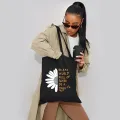 Free Hair Clip Gift  Girls' Fashion Tote Bag, Women's Canvas Handbag, Casual Shoulder Bag Large Capacity Shopping Bag, Trendy Ladies' Purse, Everyday Carryall, Stylish Women's Bag, Durable Fabric Tote, College Bag for Girls, Work Handbag,. 