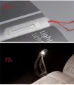 99% SALE Book Light With Battery LED Bookmark Clip-on Light Portable Student Reading Light Creative Multi-function Night LightUSB Fan. 