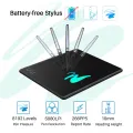 【Local Shipping Fast Delivery】HUION HS64 Digital Graphics Tablets OSU! Drawing Tablet with 8192 Battery-Free Stylus and 4 Express Keys Ideal Use for Distance Education and Wed Conference. 