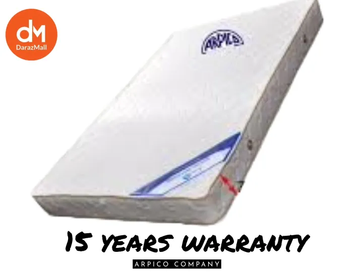 Arpico Spring Mattress 6x4 15 years warrenty | 72*48*7*inch | 182.88*121.92*17*cm
