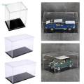 Clear Acrylic Display Case Protection Showcase Dustproof Collection Acrylic Cube Countertop Cube for Model Cars Souvenirs Collectibles Dolls. 