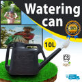 Watering can 10L Black color High Quality Agriculture Home Garden. 
