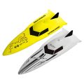 2.4G Speedboat RC Boat High Speed Remote Control Boat White. 