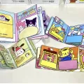 Sanrio DIY Quiet Book Kuromi Cinnamoroll Melody Handmade Semi-Finished Products Toy Sticker Book Girl Gift Educational Toy Pizazzazz. 