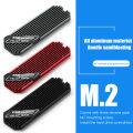 Vorix M.2 NVME 2280 Solid State Hard Disk Radiator Aluminum M.2 SSD Heat sink M.2 SSD Cooler With Thermal Pad For PS5 Desktop PC. 