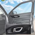 wall stickers ABS Car Interior Door Handle Panel Decoration Cover Trim Stickers For Jeep Compass 2021 2022 Car Accessories Styling. 