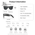 LouisWill Men Sunglasses TAC Polarized Sunglasses UV400 Sunglasses Day Night Dual Use Unisex Fashion Sunglasses Fashion Personality Sunglasses Safety Driving Sunglasses Light Weight Sun Glasses for Men Women. 