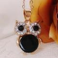 Shell Owl necklace. 