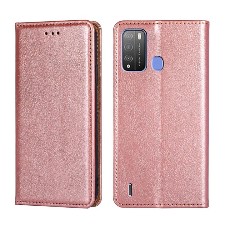 For Itel Vision 1 Pro Phone Case Luxury Retro Wallet Case With Credit Card Slots Stand Magnetic Leather Flip Cover