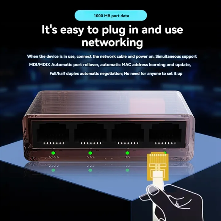 5%20Port%20Ethernet%20Network%20Switch%20Gigabit%20Ethernet%20Splitter%201%20to%204%20Network%20Extension%20Splitter%20-%20Image%202