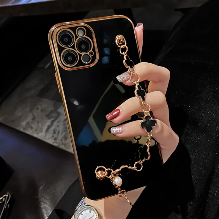 For%20OPPO%20A5s%20Back%20Cover%20with%20Lucky%20Clover%20Wristband%20Chain%20Fashion%20Bracelet%20Shiny%20Plating%20Square%20Edge%20Bumper%20Phone%20Case%20Soft%20Silicone%20Bumper%20Protective%20Cover%20-%20Image%207