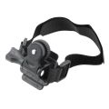 Bike Helmet Mount Bicycle Holder for Mobius ActionCam Sports Camera Video DV DVR-Black. 