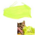 Pet Cat Grooming Washing Bath Bag, Scratching Biting Restraint Polyester Mesh Bag For Shower, Cleaning Ear, Cutting Nails, Medicine Feeding. 