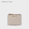 CHARLES AND KEITH Simple Ladies Wallet With Card Storage. 