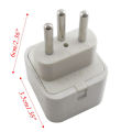 【ZIME】European Plug Adapter Power Converter Travel Plug Adaptor from US/UK/EU to for Swiss for Switzerland. 