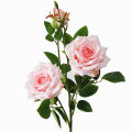 【Folio & Light】Sunmade Luxury Paris Perfume Roses Silk Artificial Flowers Home Wedding Party Decoration Flores Artificales White Rose Marriage. 