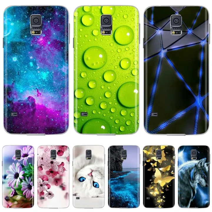 For Samsung Galaxy S5 Case S5 Mini Soft Tpu Back Case on For Samsung Galaxy S5 S 5 Neo I9600 SM-G900F Phone Shell Coque