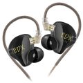 KZ EDX Lite Wired Earphones HIFI Stereo Bass Music Earbuds In Ear Monitor Stage Live Headphone Sports Gaming Headset EDX ZSN PRO. 