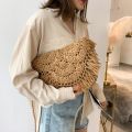 2023 Summer Straw Bags For Women Handmade Tassel Beach Bags Raffia Rattan Woven Handbags Female Vacation Crossbody Bags Clutch. 