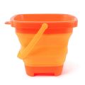 3PCS Foldable Bucket Foldable Pail Bucket Sand Buckets Silicone Collapsible Bucket for Kids Beach Play Camping 2L. 