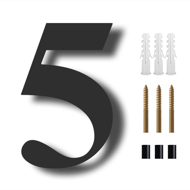 8%20Inch%20Floating%20House%20Number%20Letters%20Big%20Modern%20Door%20Alphabet%20Home%20Outdoor%20Pvc%20Numbers%20Garage%20Gate%20Address%20Door%20Plaque%20Sign%200-9%20-%20Image%204