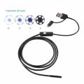3-In-1 Industrial Endoscope Borescope Inspection Camera Built-in 6 LEDs IP67 Waterproof USB Type-C Endoscope for Android Smartphones/PC(1M 7Mm). 