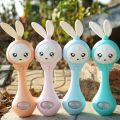 Baby Music Flashing Rattle Toys Rabbit Teether Hand Bells Mobile Infant Stop Weep Tear Rattles Newborn Early Educational Toy 18M. 