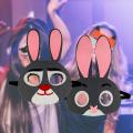 Animal Face Cover Eco-friendly Zootopia Movie Themed Dress-Up Masque Face Cover. 