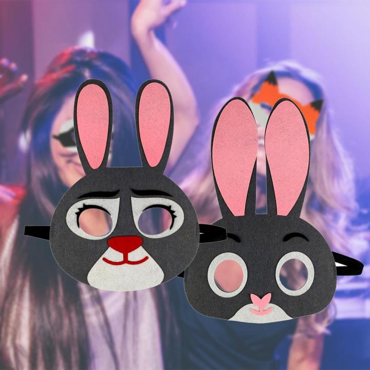Animal Face Cover Eco-friendly Zootopia Movie Themed Dress-Up Masque Face Cover