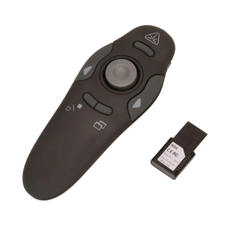 WIRELESS PRESENTER or PRESENTATION POINTER WITH LASER & MOUSE FUNCTION