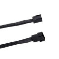 CPU Fan Temperature Control Extension Cable 30cm 4 Pin for Motherboard PC and Computer Case Cooling Systems. 